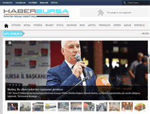 Tablet Screenshot of haberbursa.net
